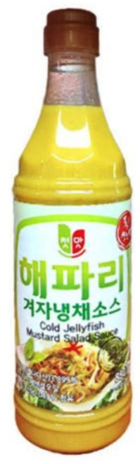 청우 겨자냉채소스, 880g, 8개