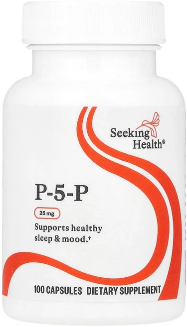 시킹 헬스 P-5-P 25mg 베지 캡슐 100정, SKH52099, 1개 - 쿠팡