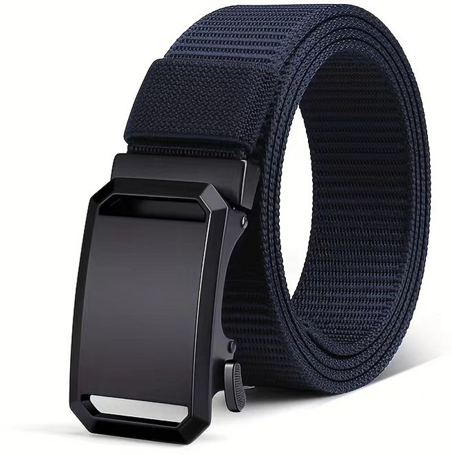 남성 자동 버클 밀리터리 캐주얼 아웃도어 벨트 허리띠