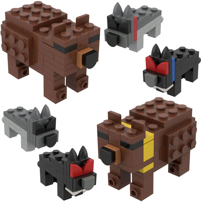 99일 나이트 인더 포레스트 6종 블록 894, 1개