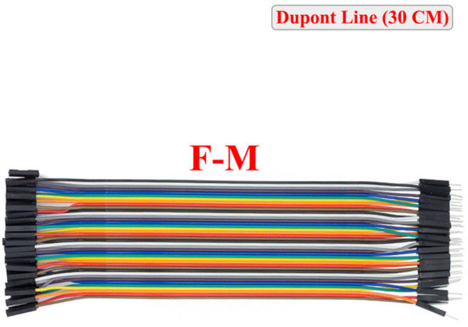남성 라인 DIY 10CM 점퍼 와이어 20CM 30CM 여성 듀폰 키트용, 30CM M-F