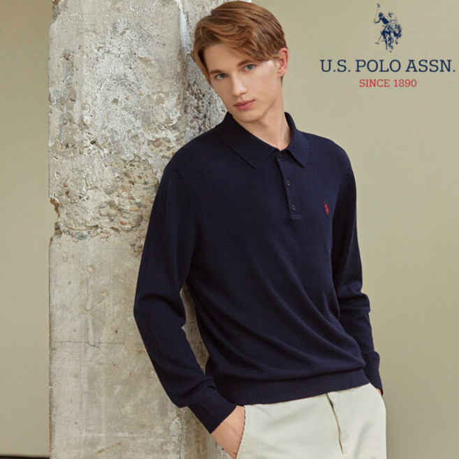(현대홈쇼핑)U.S. POLO ASSN. USPA 남성 메리노울 니트 2종 (HUPS259102)