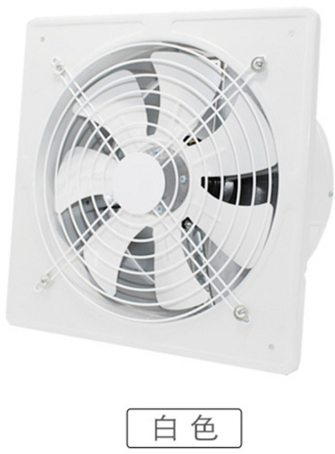 환풍기 10 인치 배기 팬 그렉스 GN-90A 오토커버 담배냄새 이중차단, 화이트10인치25cm