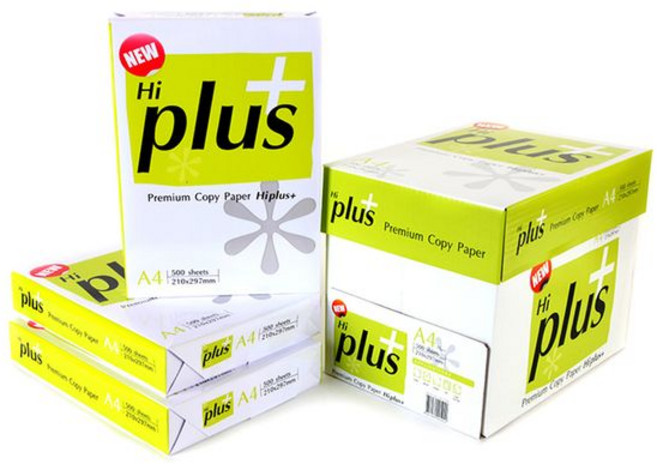 더블에이 하이플러스 75g 복사용지, A4, 2500매