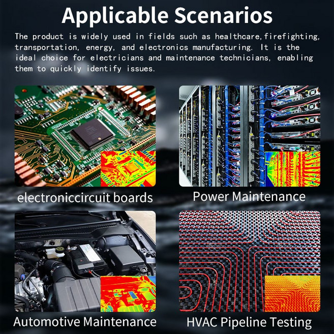 열화상카메라 열감지 휴대용 ZOYI 3232 열화상 카메라 2.4인치 화면 25000 카운트 멀티미터 AC/DC -20500 온도 측정기, [01] 옵션1, 1