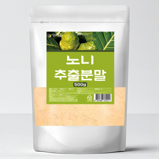 백세약방 순수 노니가루 노니추출분말 노니열매 팩 주스 먹는법, 1개, 500g