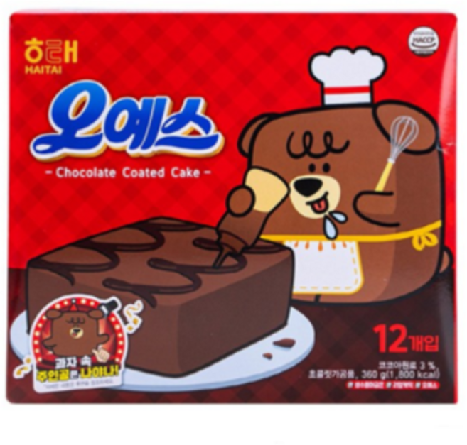 해태제과 오예스, 360g, 25개