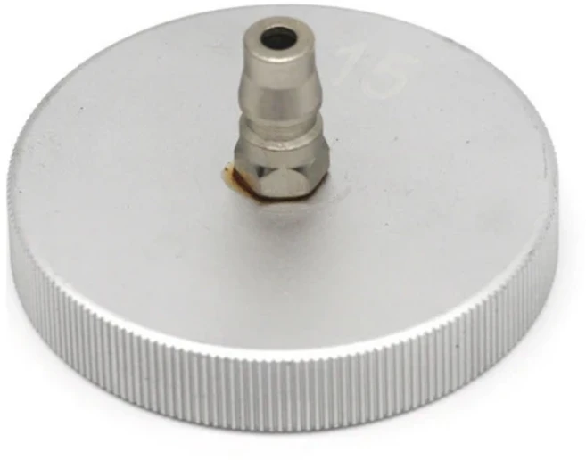 수동 공압식 브레이크액 블리더 브레이크 파워액 블리딩 자동차 마스터 실린더 브레이크 블리더 캡 어댑터 1개, S15