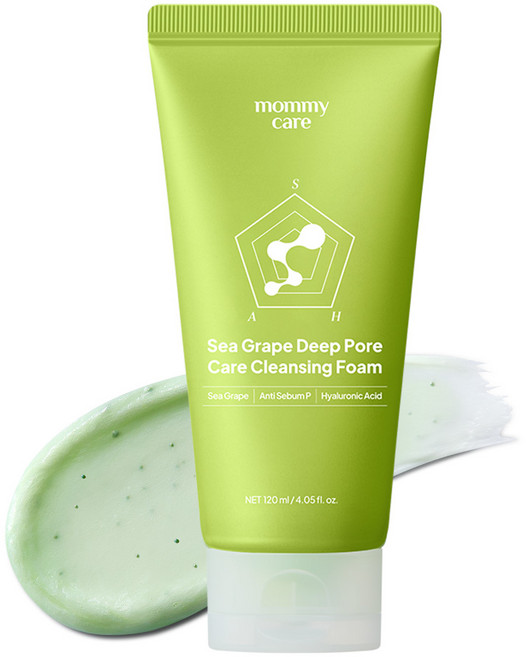 마미케어 바다포도 클렌징폼, 120ml, 1개