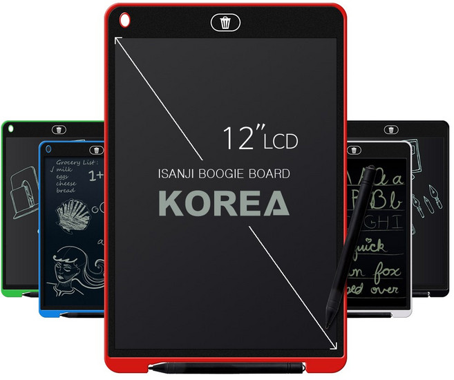 루이트 LCD 전자 메모 패드 전자노트 태블릿 PC 12인치 RTBB-12, 화이트