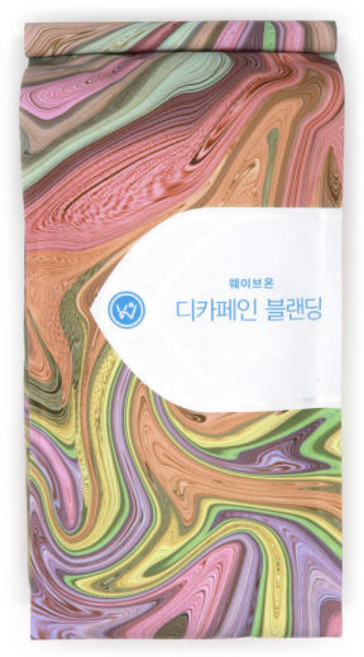 웨이브온커피 디카페인 블랜드 원두, 1개, 1kg, 홀빈(분쇄안함)