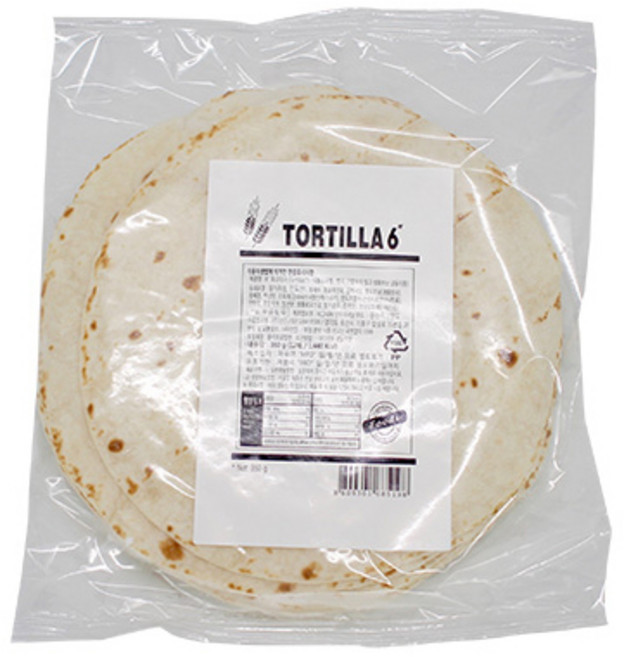 선인 또르띠아6인치 인도 30g x 288ea 1box