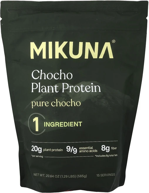 프리미엄상품 MIKUNA Chocho 식물성 단백질 분말 순수 초초 맛 585g(1.29lb) 끝내주게잘나가는상품, MIKUNAChocho식물성단백질분말순수초초맛585g1, 585g, 1개 - 쿠팡