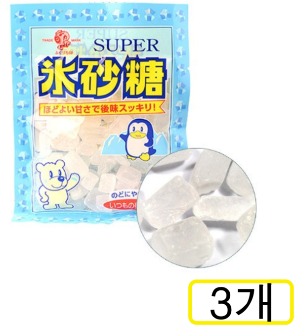 메이호 얼음모양 사탕, 115g, 3개