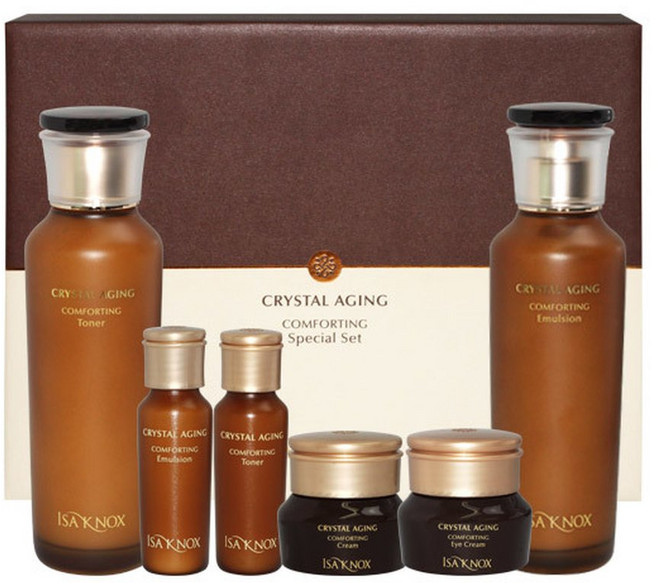 이자녹스 크리스탈 에이징 컴포팅 2종 기초 세트, 1세트