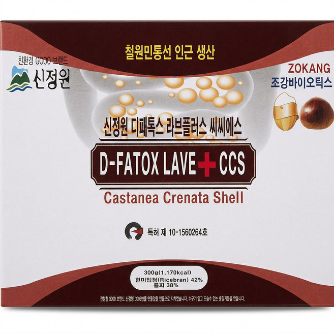 신정원 디패톡스 라브플러스 CCS(율피) 5g x 60포, 1개, 300g