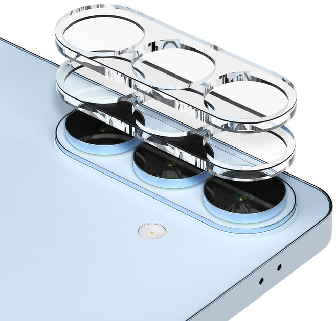 로랜텍 휴대폰 카메라렌즈 풀커버 보호필름 2p 세트, 1세트