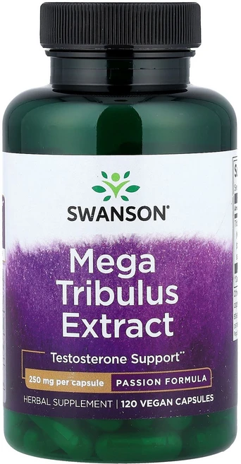 Swanson 메가 트리블러스 추출물 250mg 베지 캡슐 120정 Swanson (스완슨), 1개 - 쿠팡