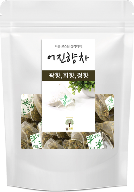 어진향차 50티백 삼각티백 숲으로허브 곽향 정향 회향, 1개, 50개입, 50g