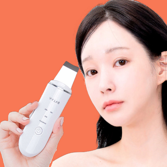 브이브이랩 아쿠아필링기 갈바닉 워터 필링기, 기본형, 흰색, vc-105