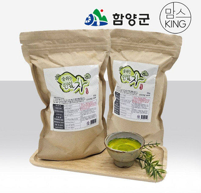 [함양군]화신영농조합 숨쉬는 연잎차 50g, 1개, 1개입