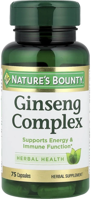 Nature's Bounty 생강 복합제 75 캡슐, Natures Bounty 생강 복합제 75 캡슐, 1개, 75정 - 쿠팡