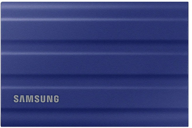 삼성전자 포터블 외장 SSD T7 쉴드 USB 3.2, 블루, 1TB