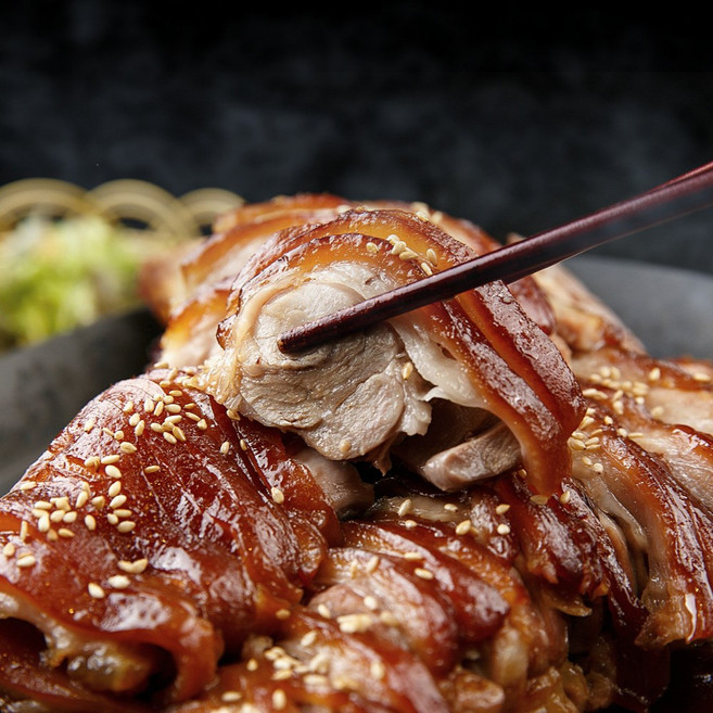 오크모닥 훈연족발 미니 순살족발 _집에서 즐기는 프리미엄 족발, 1개, 200g