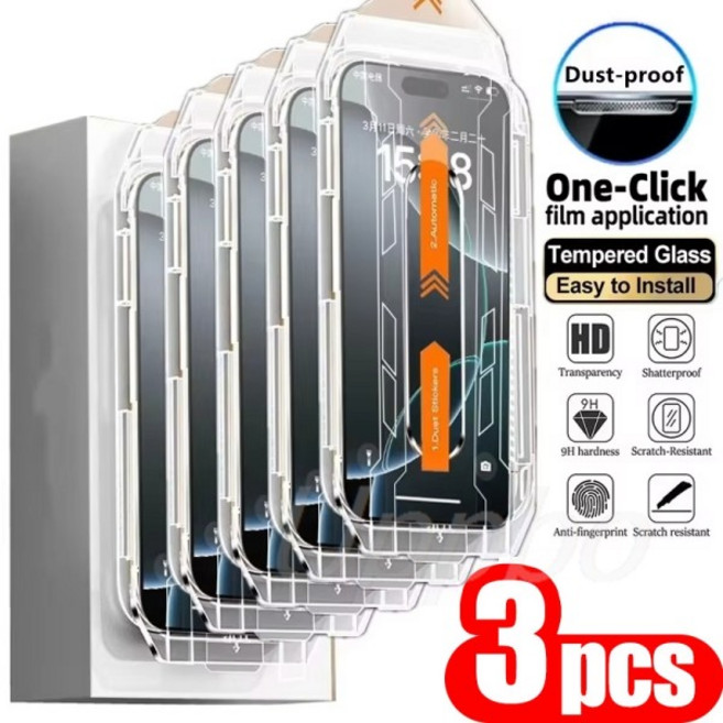 구글 픽셀 10 9 프로 XL 8 9A 8A 7A용 3개입 스크린 보호필름 먼지 없는 설치 풀커버 강화유리 필름, 01 3pcs, 01 HD Glass, 13 구글 픽셀 8 프로