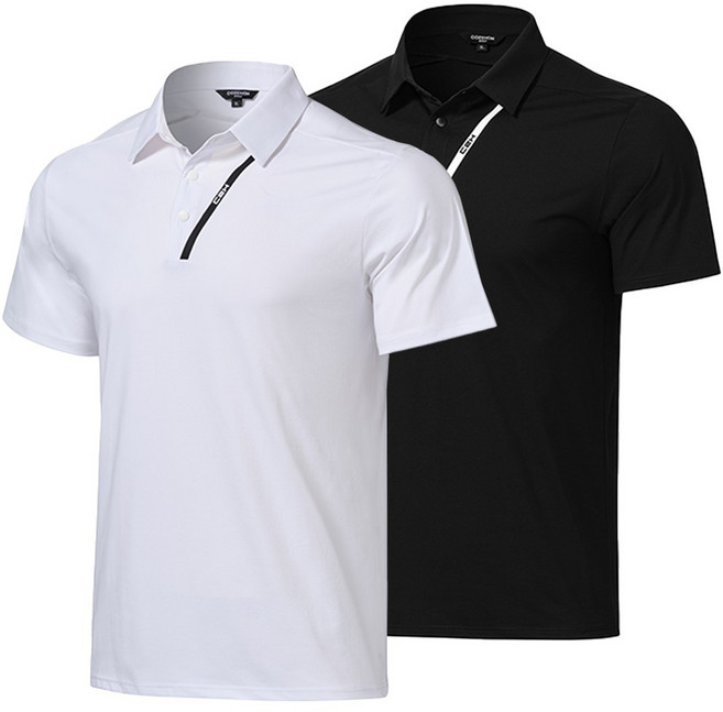 코즈홈 심플라인 폴로 쿨링 반팔 티셔츠 골프복 명품골프웨어