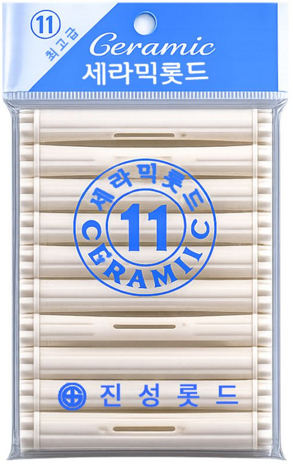 오라이브 진성 셀프파마 세라믹 헤어 롯드 11호, 1개, 화이트