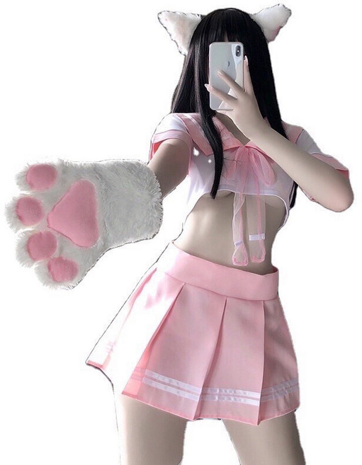 JK制服 角色扮演服裝 學生裝 萬聖節服裝 聖誕節衣服 (四色任選)