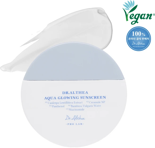 [Dr.Althea] 닥터엘시아 아쿠아글로잉 선스크린, 1개, 45ml - 쿠팡
