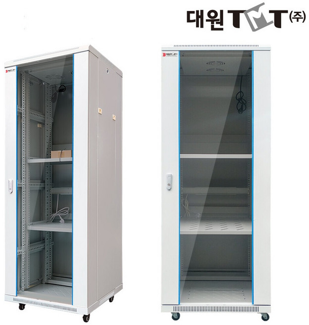 대원 슬램 허브랙 37U H1800xD600xW600 통신랙 DW-HS1800, 1개