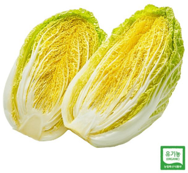 유기농 알배추 쌈배추, 2개, 400g