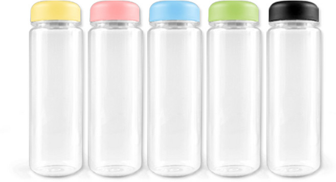 500ml 클리어 아이스보틀, 블랙, 1개