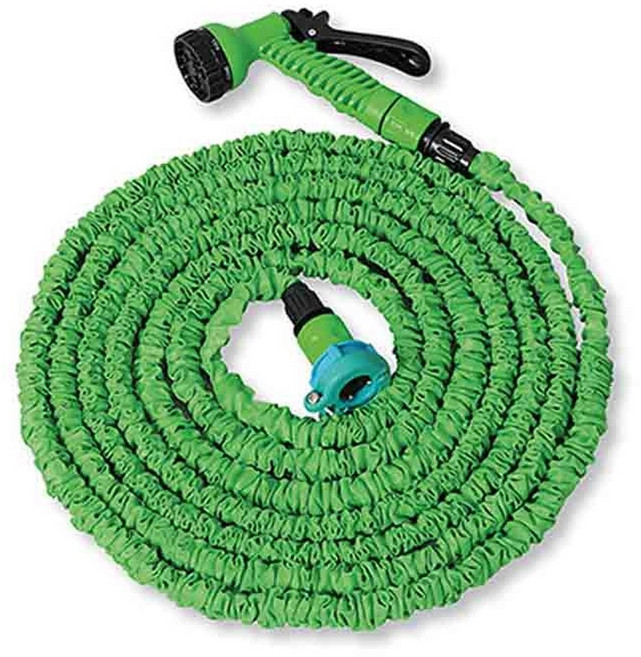 삼정 늘어나는 물호스 가정용 베란다 정원 세차 고압 신축 자동수축 5m 15m