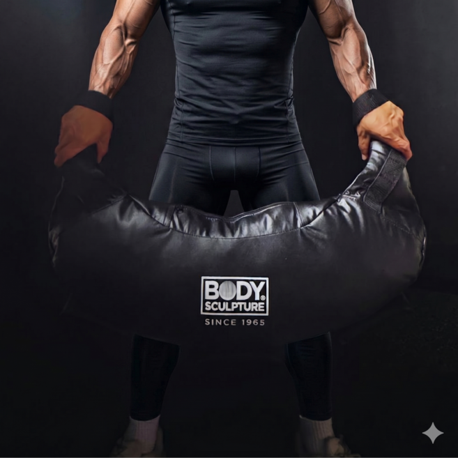 키텍 불가리안백 모래주머니 중량운동 스쿼트백 홈트기구 12kg 블랙, 1개