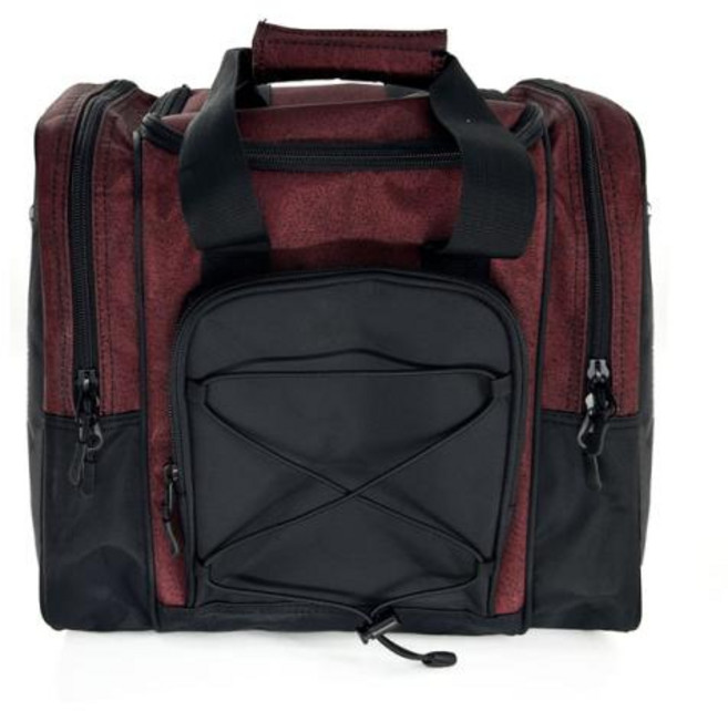 볼링 공 용품 패딩 볼 거치대 가방 싱글 볼용 슈즈 최대 14 사이즈, 2) Red, 1개