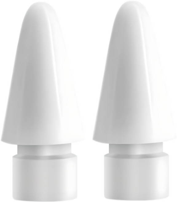 아이코어스 애플펜슬 호환용 펜촉, 화이트, 2개