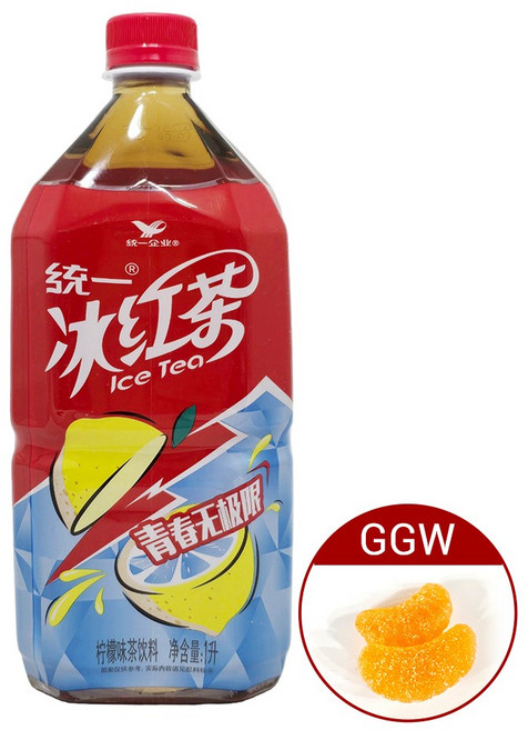 왕부정 중국식품 중국홍차음료 캉스부 빙홍차 (대) 1L 1병, 1개