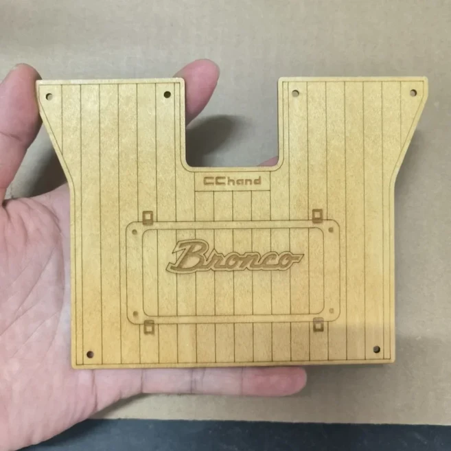 scx10 iii 브론코 옵션 부품. 축방향 axi03014. axial 업그레이드. 액세서리, 01 trunk plate