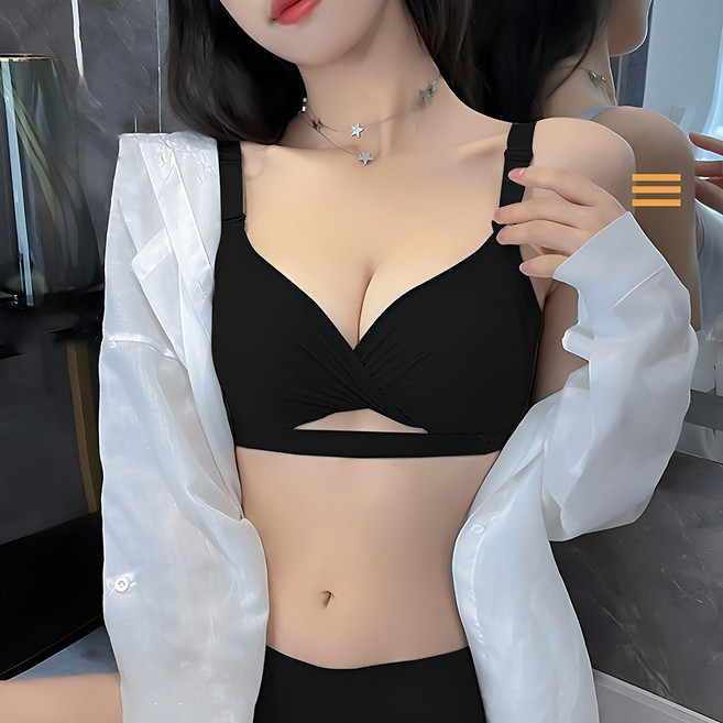 복우롱 노와이어 5CM 싹 모아주는 왕뽕브라 심리스 볼륨브라 988