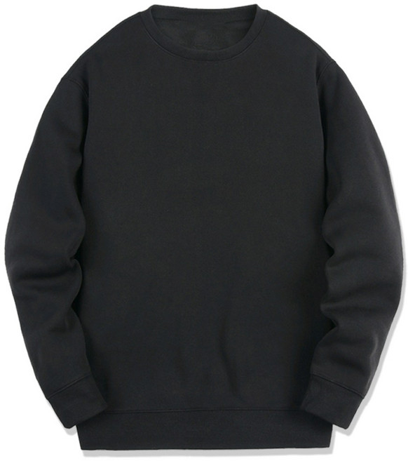 일루소 소프트 기모 무지 맨투맨