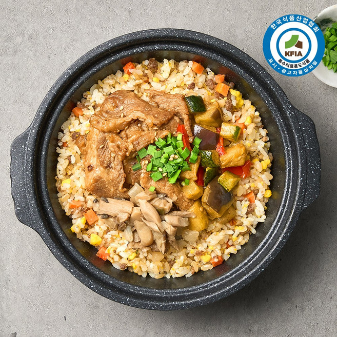 굿스푼 저당 당뇨식단 양많은 고기 덮밥 버섯고기소보로 솥밥 도시락 당뇨전단계 임당식단 당관리식단 배달, 4개, 315g