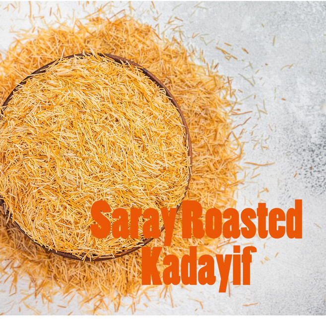 Saray 사라이 얇고 콰삭한 구운 카다이프, 1개, 10kg