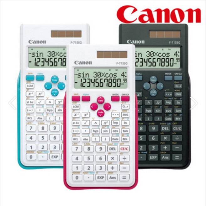 캐논 공학용계산기 F-715SG, 블랙