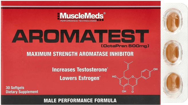 MuscleMeds 아로마테스트 500mg 소프트젤 30정, MuscleMeds아로마테스트500mg소프트젤30정, 1개 - 쿠팡