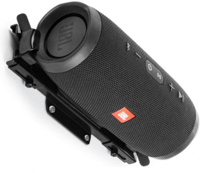 JBL 충전용 월 마운트 천장 브래킷 홀더 654 플립 765 휴대용 블루투스 스피커 깊이 조절 가능한 금속 범용 벽 선반 삼각대 어댑터 5.25인치 - 8.6인치 스피커블랙, Black