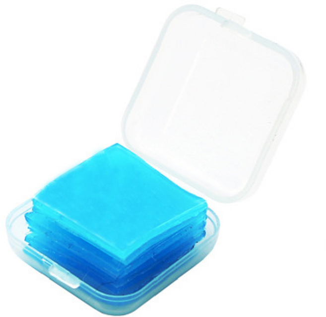 블링블링 보석십자수도구, 사각케이스고체풀-색상랜덤, 1개